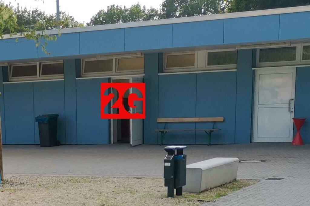 2G-Regelung für die Umkleide